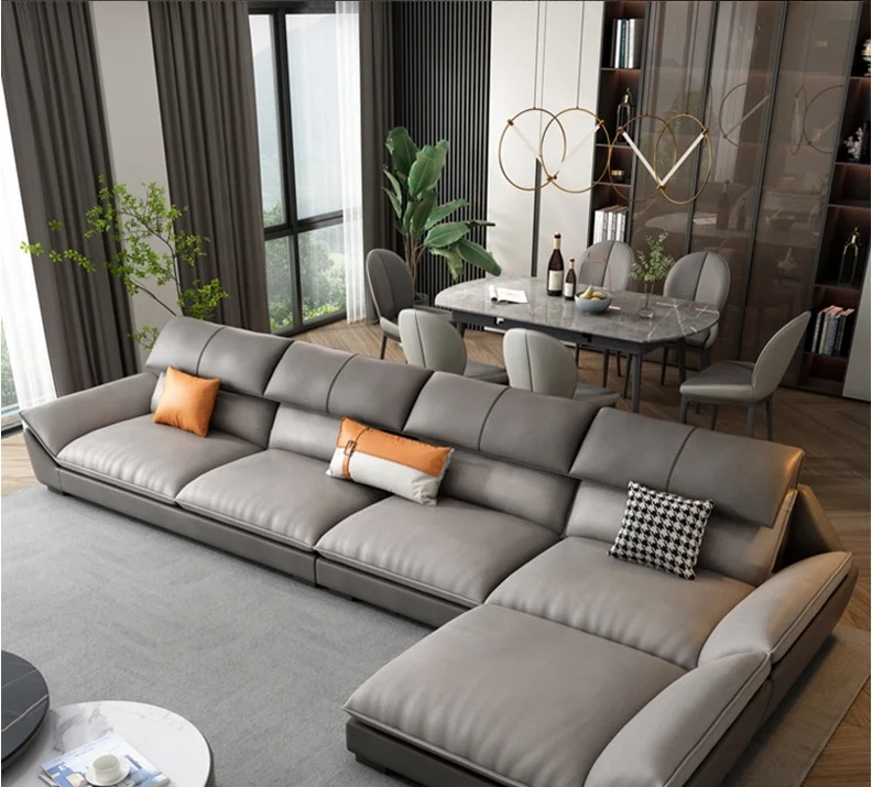 @# Nordic Vintage Furniture Sofa Set for Living Room Apartment - Furniture Couches,Solid Wood Frame, High-Density Foam Cushion