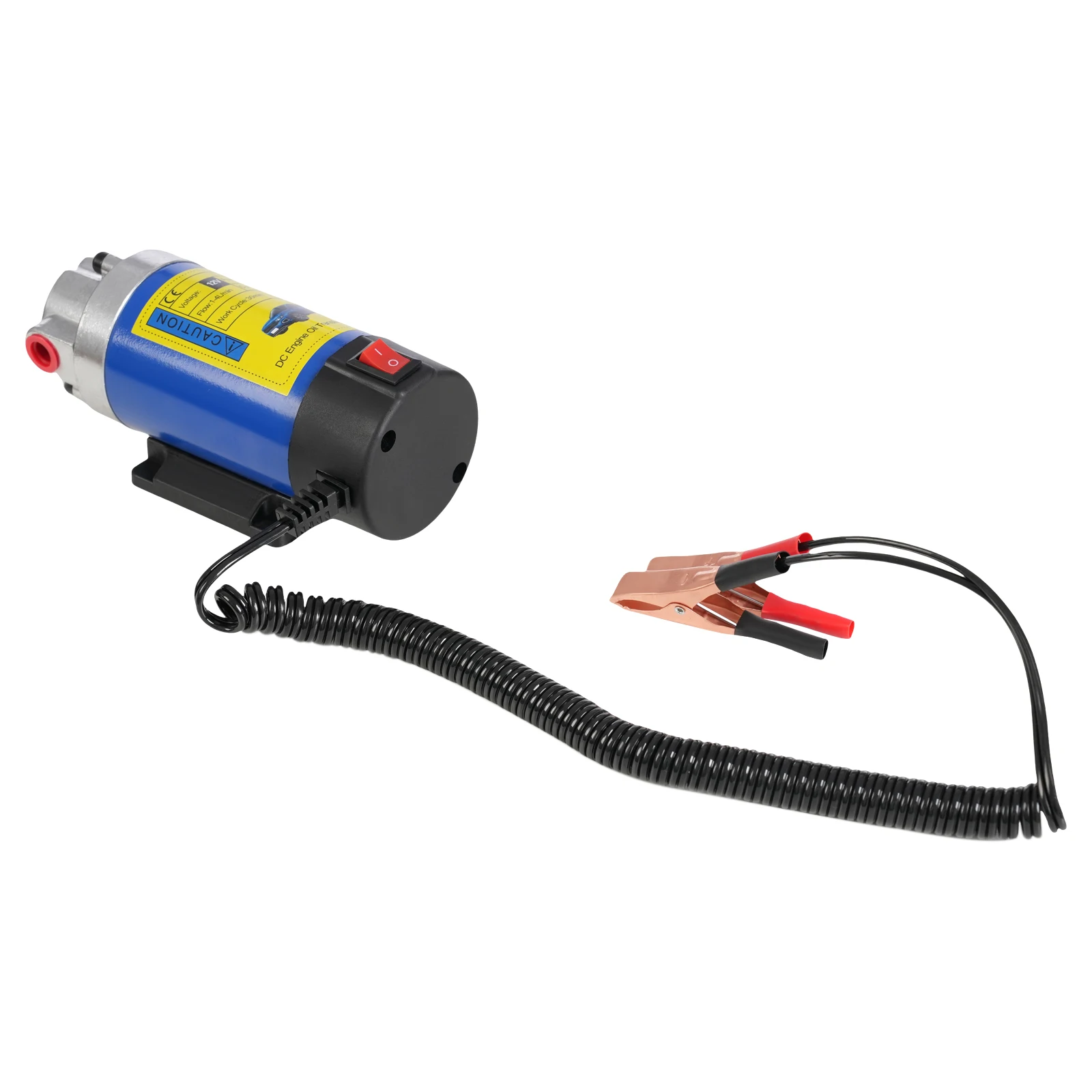 12V DC Motoröl-Transferpumpe, 100W Ölabsaugpumpe, Gusseisen-Ölwechselpumpe Motorradwerkzeug, 1-4 L/0,22-0,88 Gal/min – Detail 11