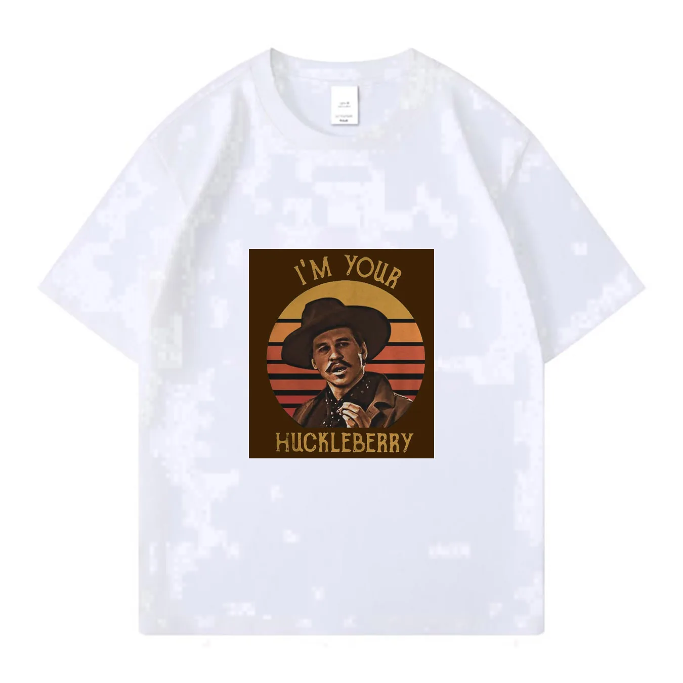 

I'm Your Huckleberry Printed T-shirt Men Women Summer Breathable Clothing Casual Streetwear 100% Cotton Tops