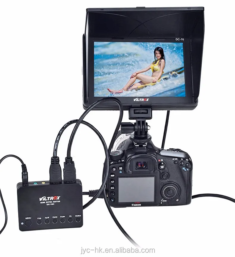 

Go Wholesale Video Camara VILTROX DC-10H Video Shooting Monitor Editor of Lens Camera