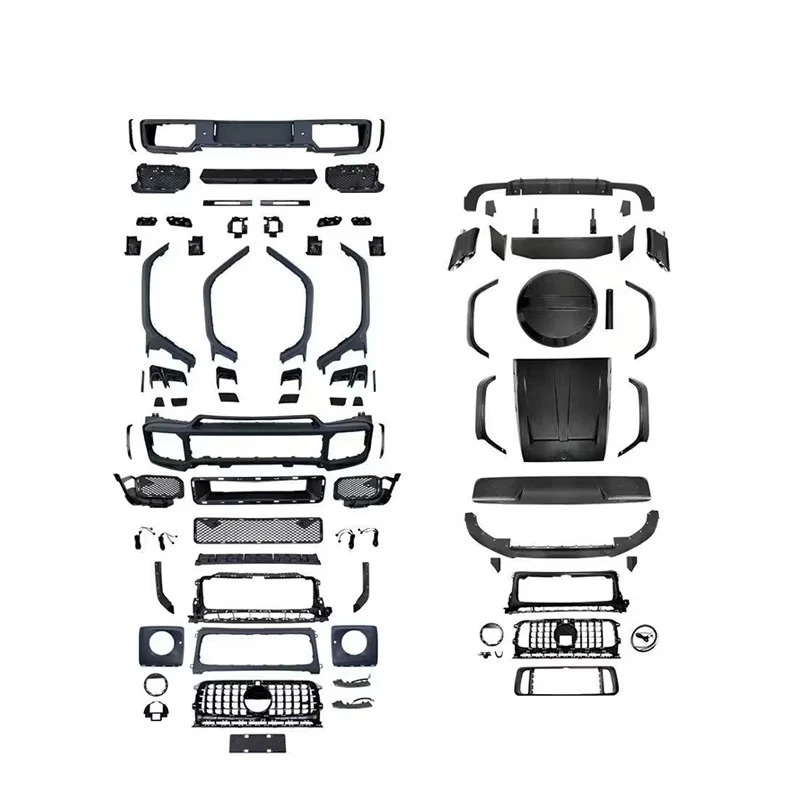 forCly Hot Sell Car Bumper for 29-24 W464 G CLASS UPGRADE BS B900 PP MATERIALS  and  CHOOSE DRY CARBON KIT