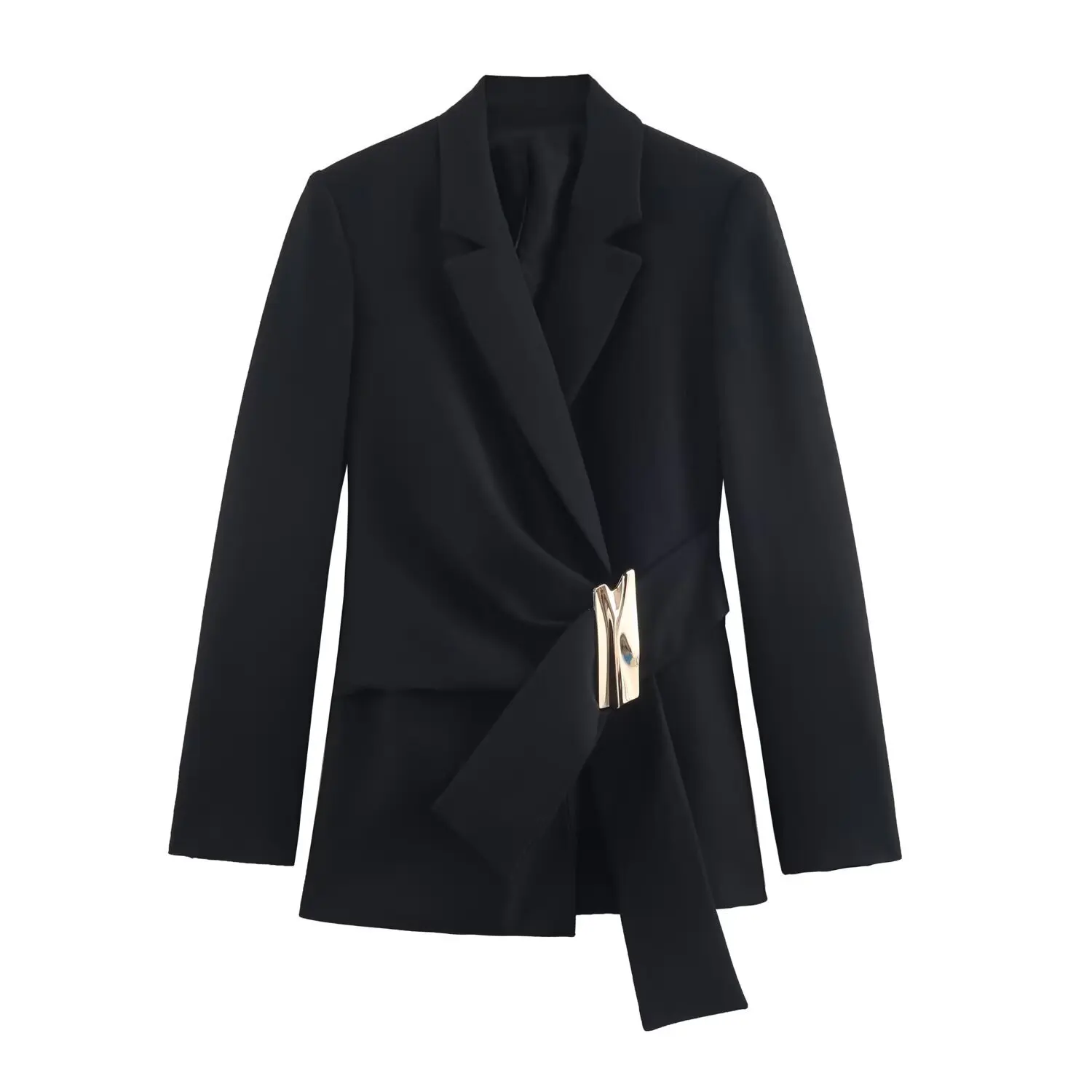 

Maxdutti Minimalist Black Blazers Elegant Suit Pants Jacket Woman Clothes Pant Sets New Two Piece Set Women's Suit