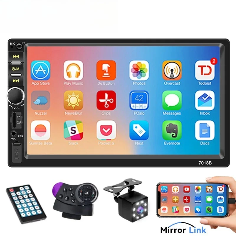 7'' Car Radio 2 Din… - image