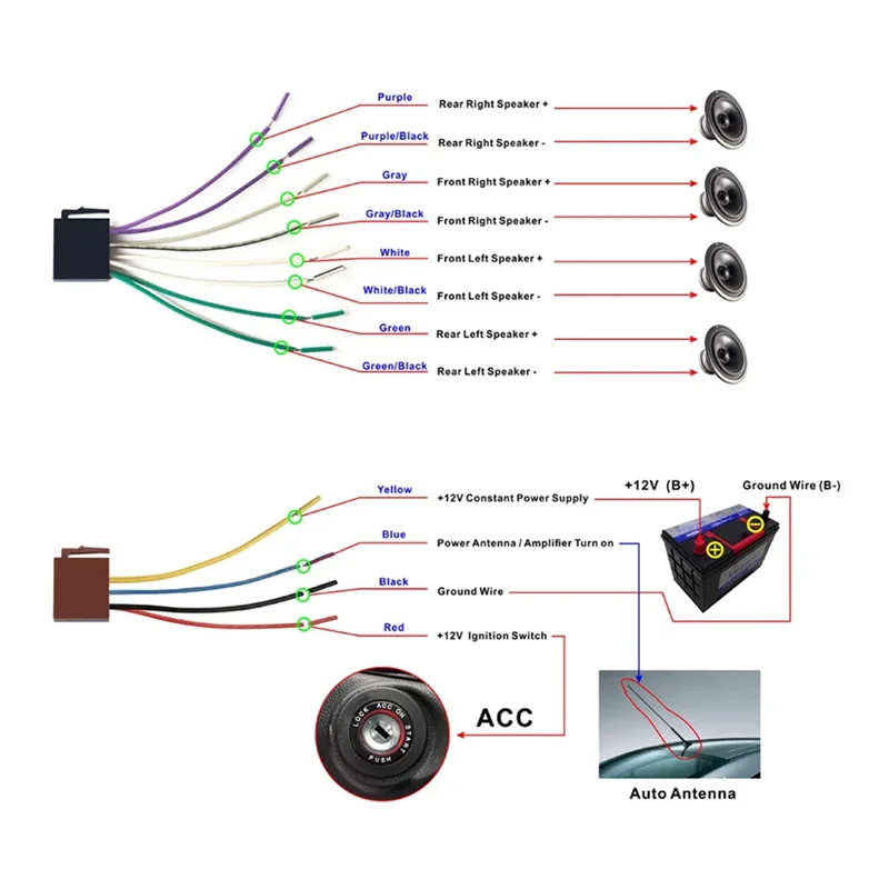 1 Din Autoradio 2 USB-Autoradio-Player Universal Digital Bluetooth MP3-Player Autoradio-Player-Y41A