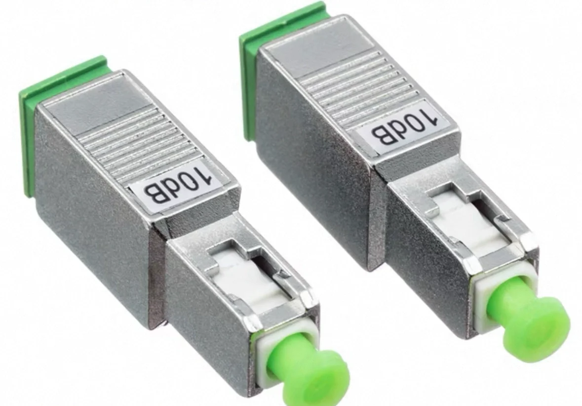 5PCS/bag SC APC female to male 10dB fiber optic Attenuator SC APC female male Fiber Optic Attenuator Free shipping