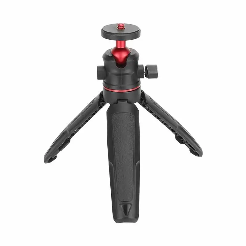 CAMVATE Mini einziehbares Desktop-Stativ Handheld Fotografie Halterung Ständer mit 360° °   Kugelkopf 1/4 Zoll Schraubbefestigung für Selfie