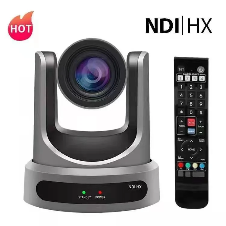 J400 Wholesales NDI SDI video conference camera USB HD MI broadcast camera with joystick controller keyboard bundle