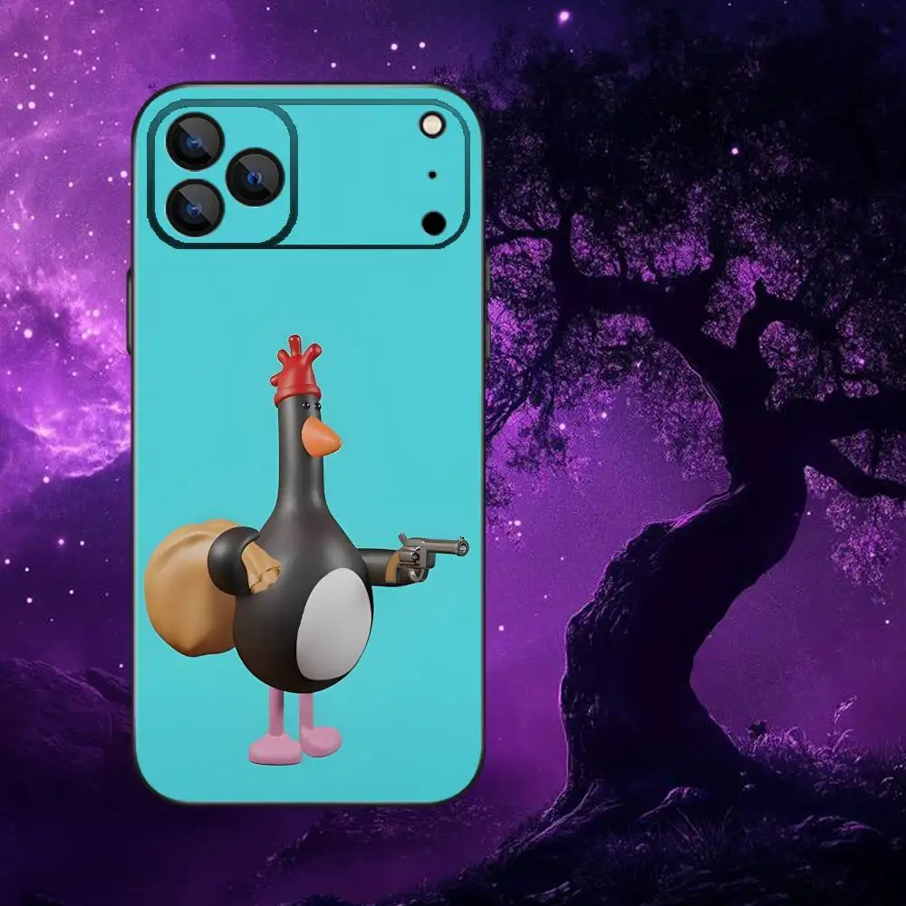 حافظة هاتف F-Feathers M-McGraw لهاتف iPhone 17,16,15,14,13,12,Pro,Max,Plus,E,SE4,Air,Mini Black Soft Box