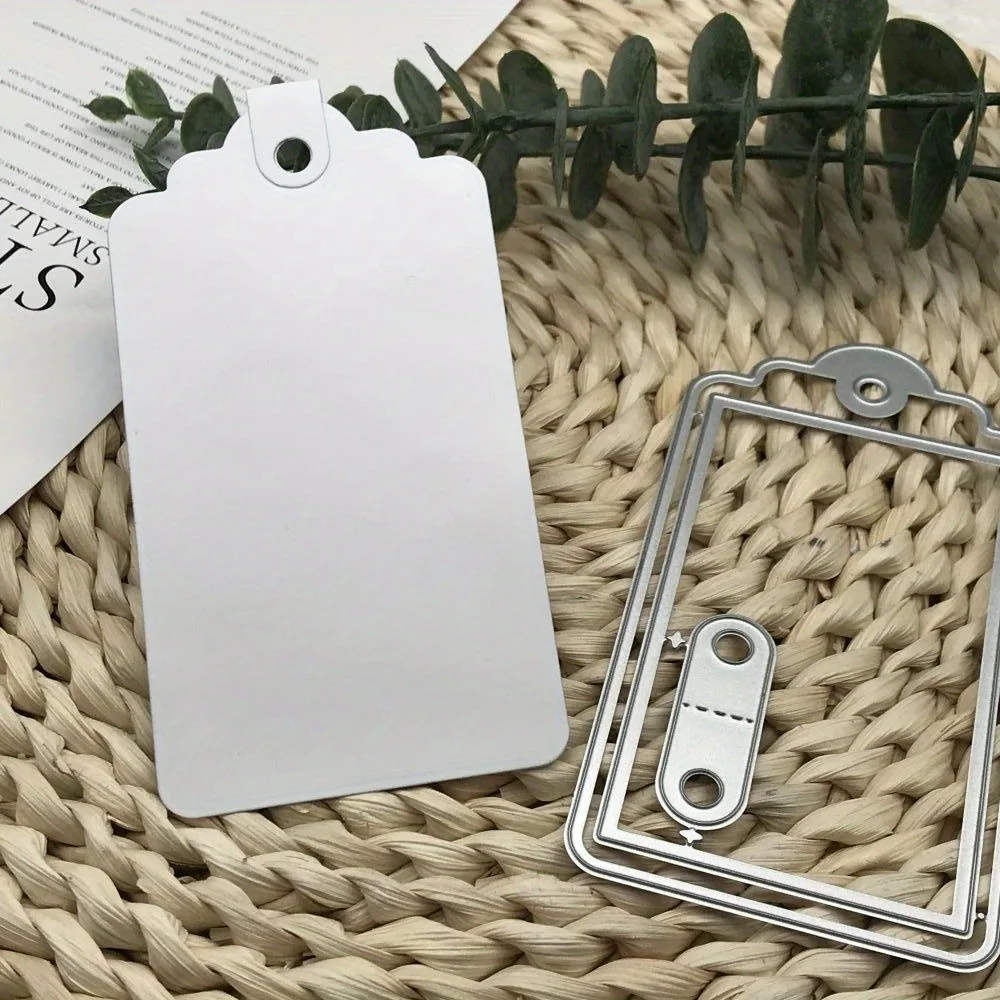 1 قطعة قوالب تقطيع معدنية حرفية مقطوعة على شكل علامات قالب تزيين قصاصات ورقية استنسل لكمة يدوية