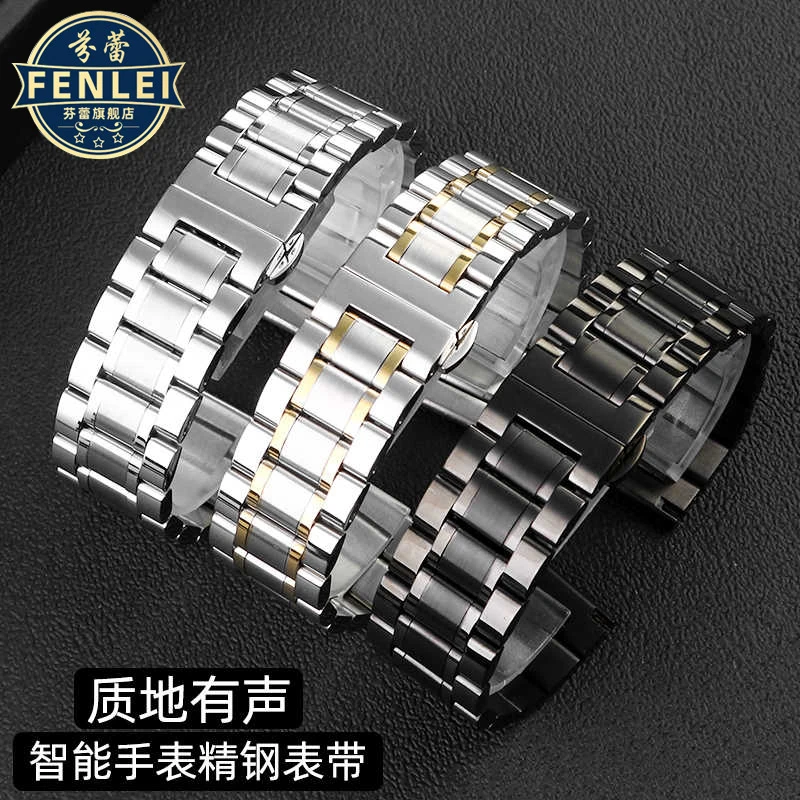 Für Huawei GT2 3 4 PRO Uhrenarmband Metall Porsche Smart Watch GT5 Edelstahl Honor Magic2 GT46mm Herren- und Damenarmband 22