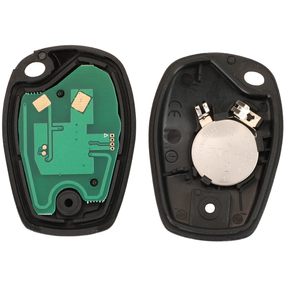 jingyuqin Remote Car For Renault Duster Modus Clio 3 Twingo DACIA Logan Sandero Kangoo Nissan NV400 433Mhz PCF7947/7946/7952E