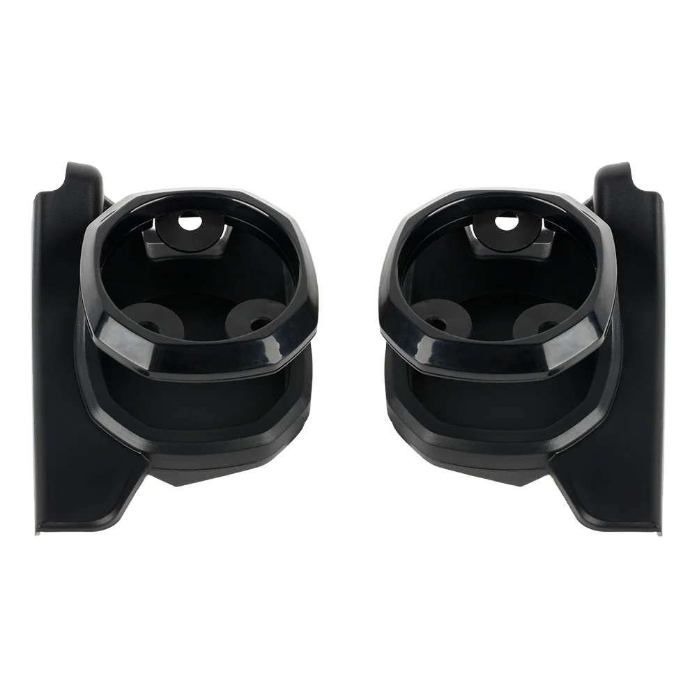 

Maiker For Jeep Gladiator JT & Wrangler JL Front Door Cup Holder ABS Black Sports Design Auto Parts