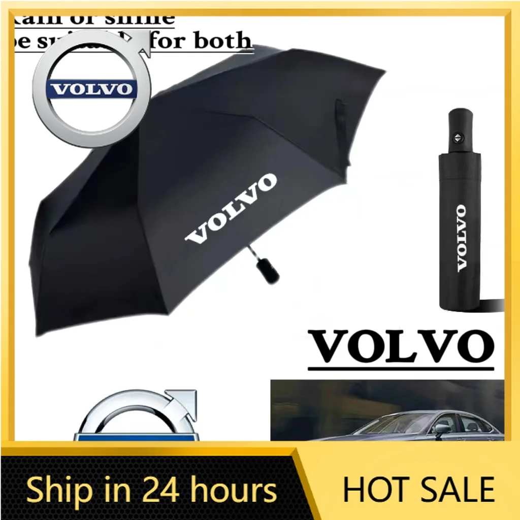 

Steering Covers Volvo Logo Umbrella XC60 S60 V40 V50 V60 S80 Original Factory Fully Automatic Folding Umbrella 4S Store Original