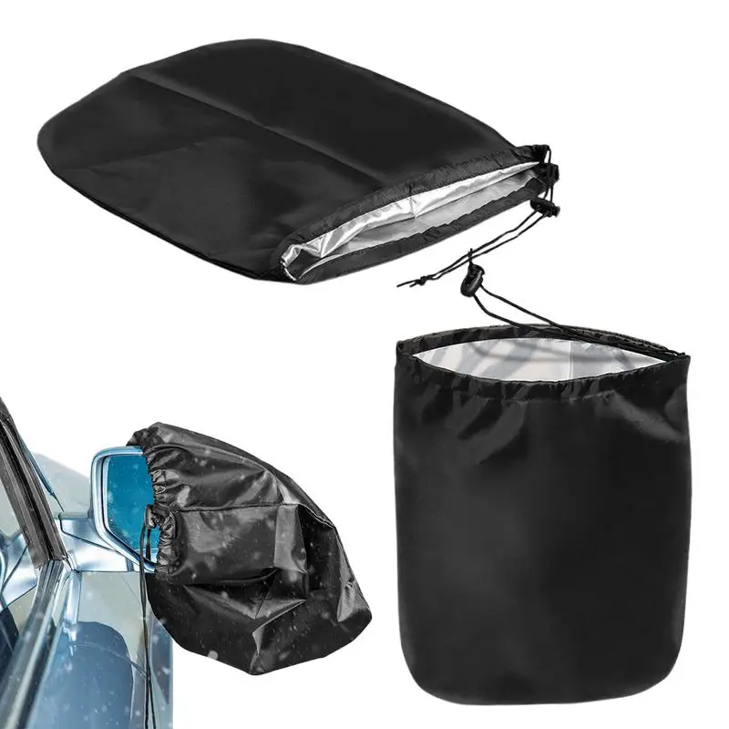 

Чехлы на боковые зеркала, 2 шт., защитный чехол для зеркала заднего вида автомобиля, защита от мороза, чехлы от снега и дождя, аксессуары для внешних зеркал автомобиля