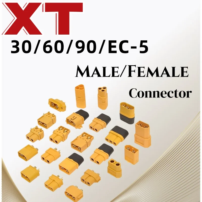 5/10/20 زوج، XT30 XT60 XT90، موصلات نوع رصاصة منافذ طاقة ذكر أنثى لموصلات محرك بطارية ليبو RC بدون طيار xt60