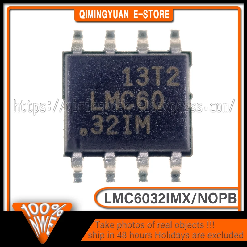 10PCS LMC6032IMX/NOPB LMC6032IMX LMC6032 LMC60 SOP8 New and In Stock