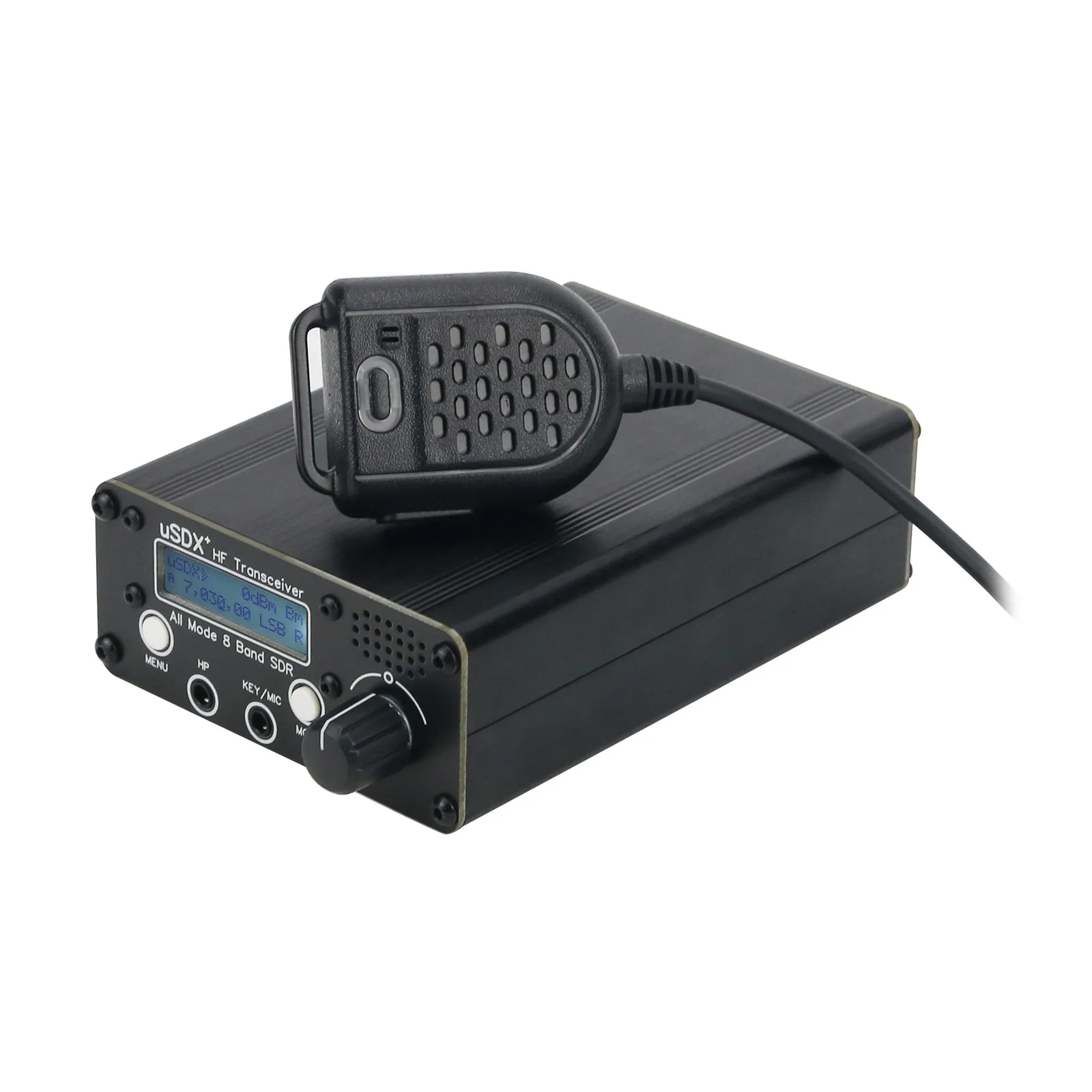 3W-5W USDX+ HF-Transceiver Kurzwellen-QRP SSB/CW-Transceiver All Mode 8-Band-Upgrade-Version von USDX