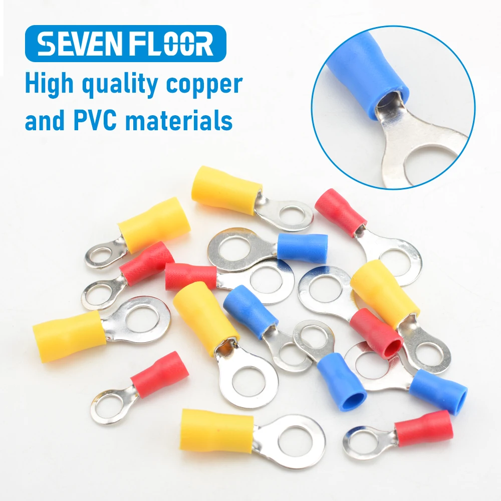 50PCS Ring Crimp Te…