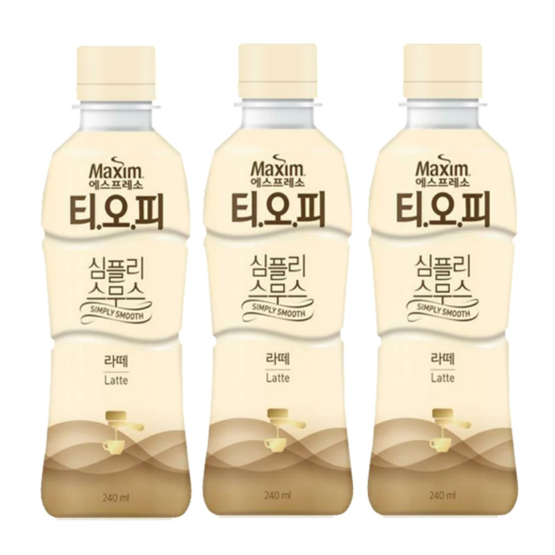 Maxim TOP просто гладкий кофе латте 240мл х 20