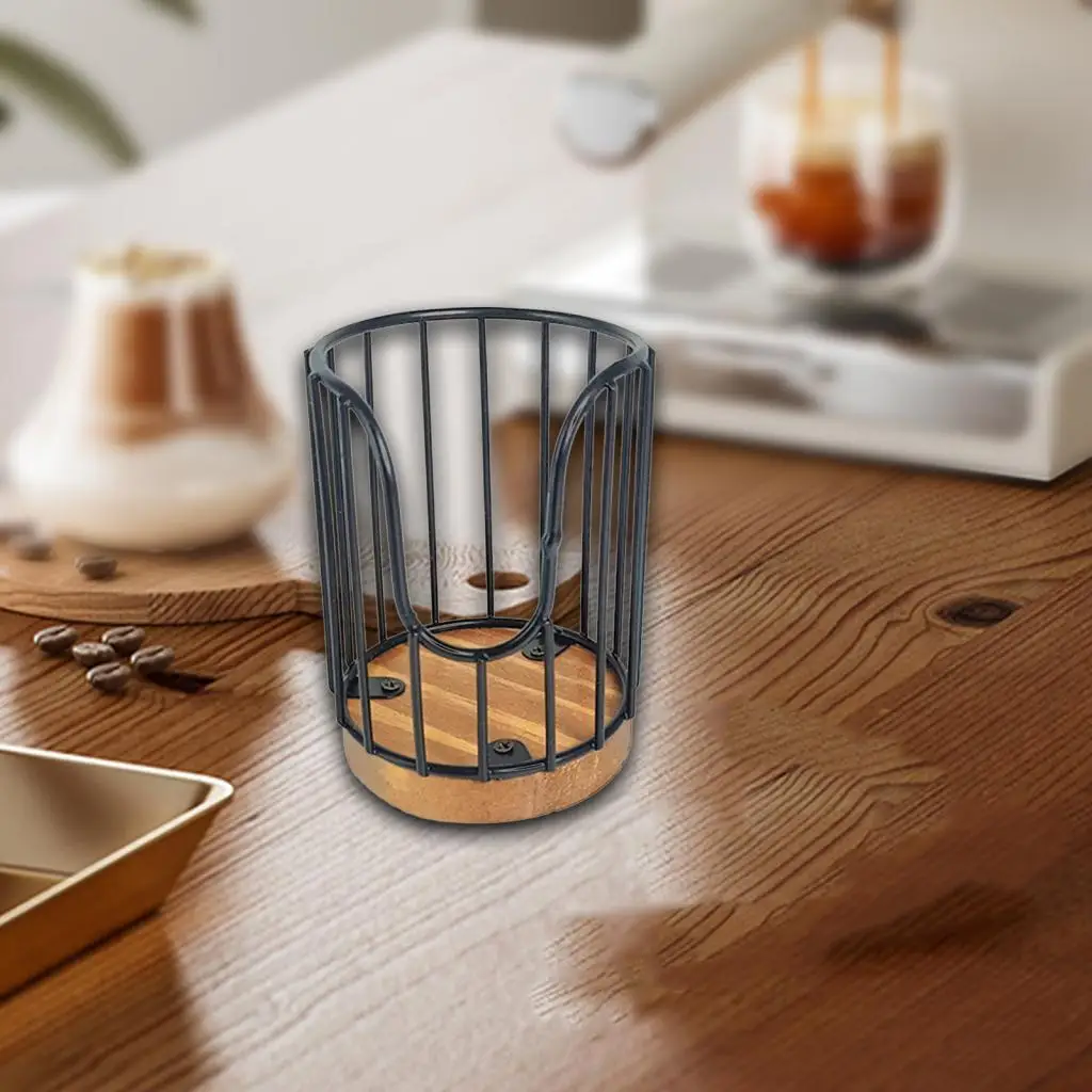 حافظة تنظيم سلة حامل فلتر القهوة لتدفئة المنزل والمطبخ والمنزل
