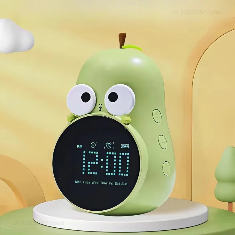 Youpin Alarm Clock Snooze Display Desk Desktop Home Decor Gifts for Children Cute Cartoon Multifunctional Intelligent Alarm Tool