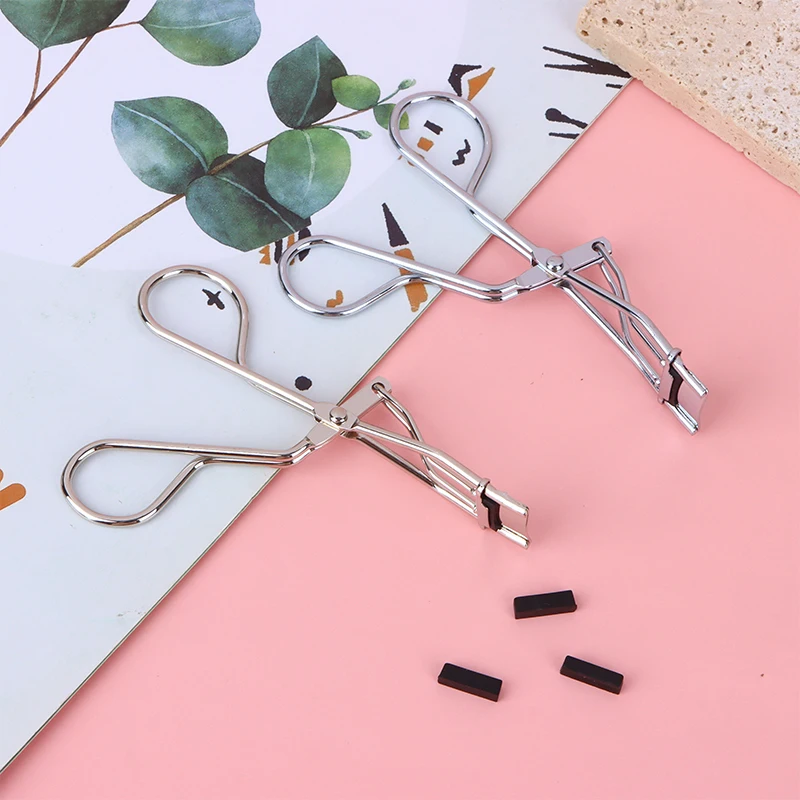 Clip Eyelash Cosmetic Professional Stainless Steel Eyelash Curler Mini Partial Eye Lashes Curling Makeup Tools Accessories