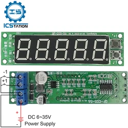 Trigger Counter Module DC 12V 24V 36V Accumulator 5-Bit Red 0.56in Digital Tube Display Wide Voltage Input