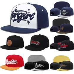 Luxury Cap Gorra Brand Men's Hats Flat Top Baseball Man Cap Adjustable Snapback Gorras Hombre Sports Women Men HipHop Sun Hat