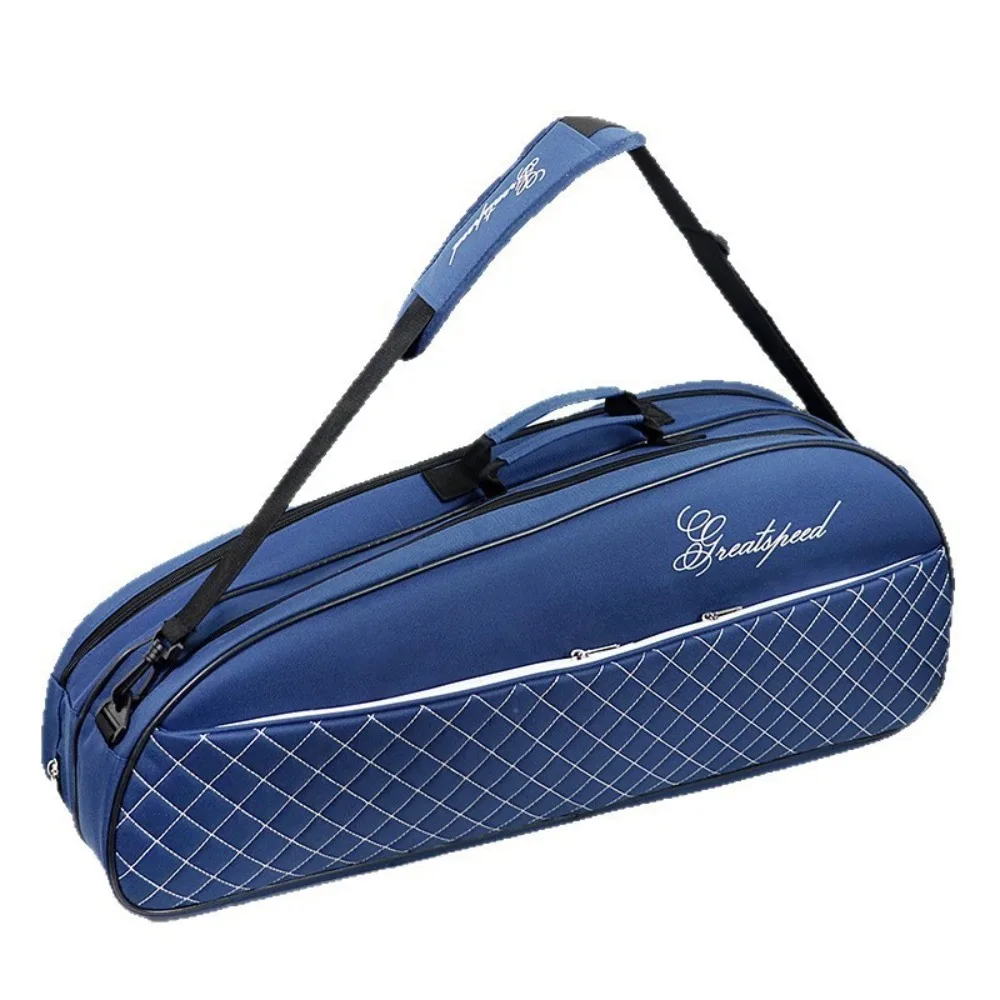 Bolsa de tênis 3 peças, bolsa transversal de ombro para homens e mulheres, especial para esportes e fitness, bolsa de badminton.