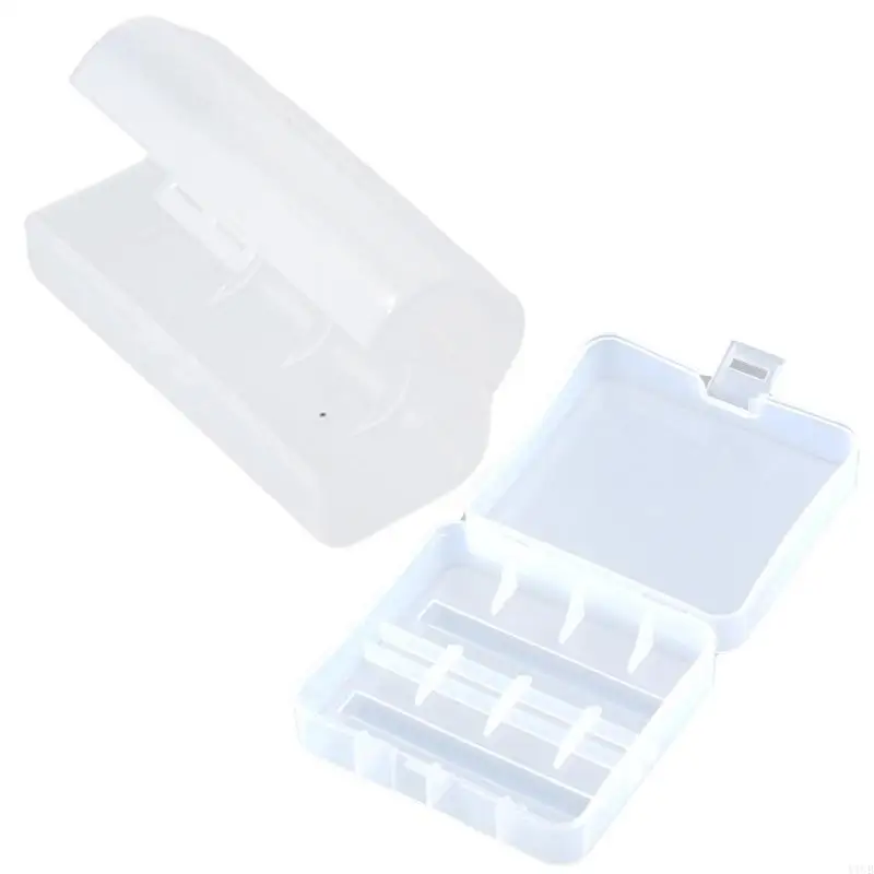 

652F Convenient Battery Storage Case for 26650 Batteries Secure &Organize Batteries with this Plastic Storage Case Box