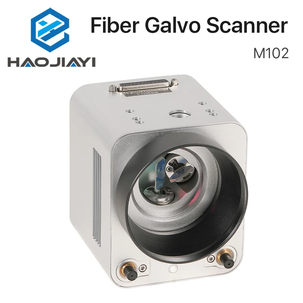 

1064nm Fiber Laser Scanning Galvo Head Set M102 10mm Beam 2000mm/s Galvanometer Scanner System with Power Supply