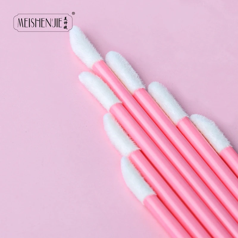 5/100 Pcs Lip Lint Free Applicators Lipstick Micro Wands Applicators for Makeup Lip Brushes Makeup Beauty Tool