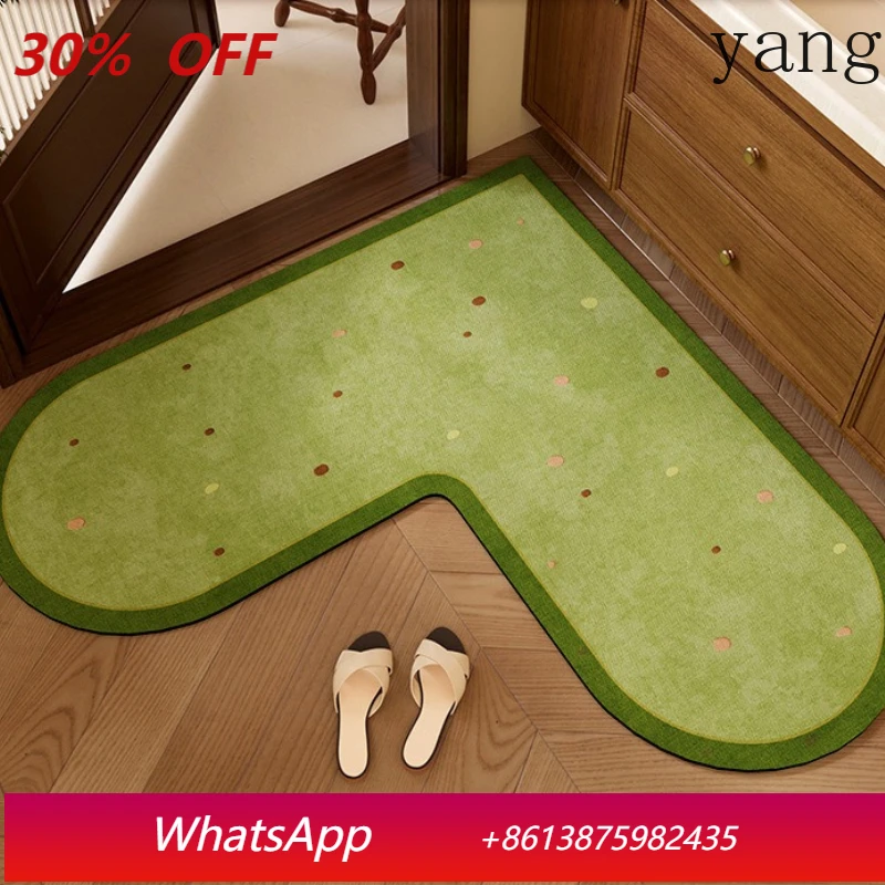 

LTT antique bathroom floor mat toilet diatom mud kitchen floor mat