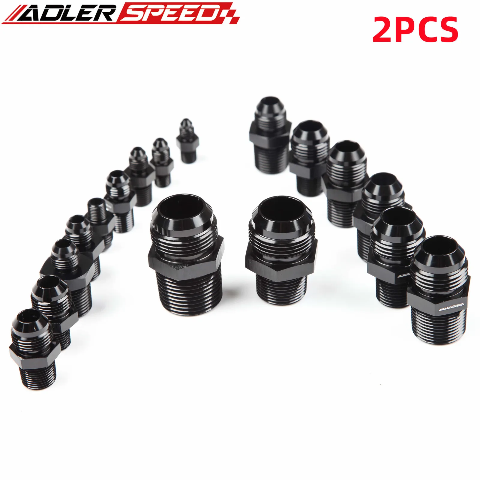 2PCS ADLERSPEED AN3/AN4/AN6/AN8/AN10/AN12To1/8