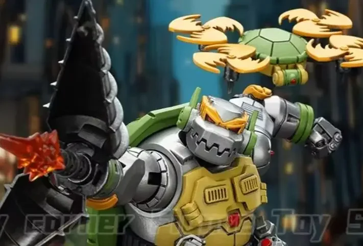 【In Stock】JOYTOY H14.0cm TMNT-Metalhead PVC 1/18 Action Figure