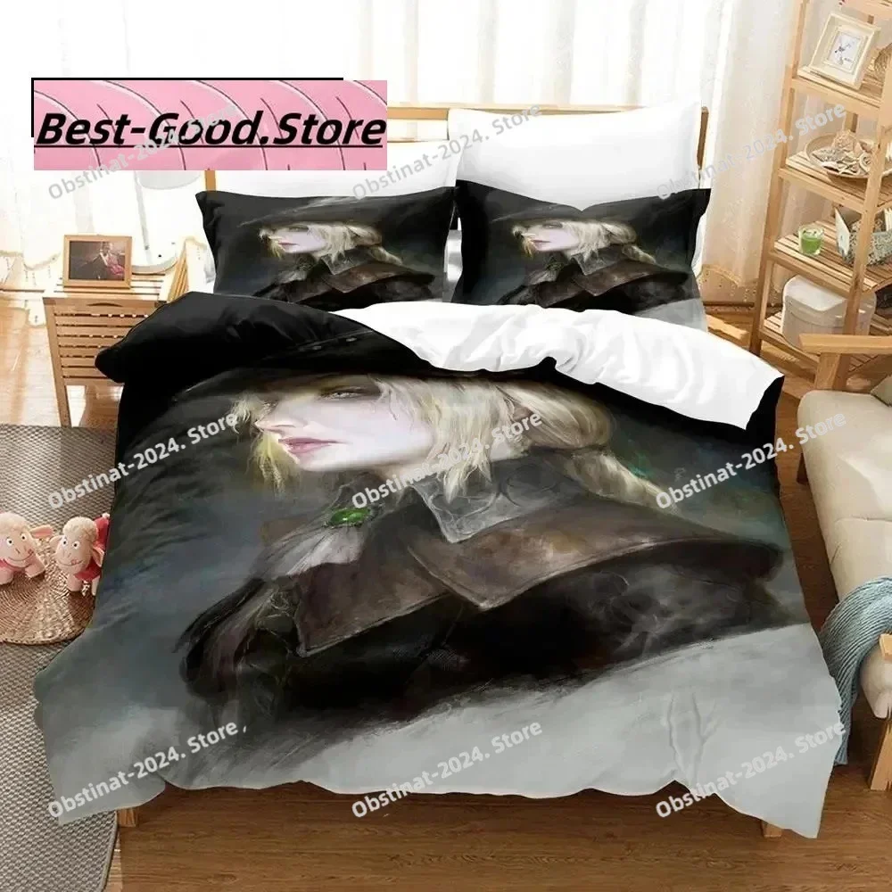 3D Print Game Lady Maria Bloodborne Printed Bedding Duvet Cover Set Soft and Comfortable Perfect Children Room Decoration