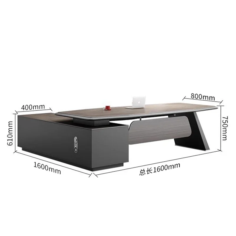 Modern Luxury Desk Table Hole Cover  Ergonomic Desk Table Height Storage Organizadores