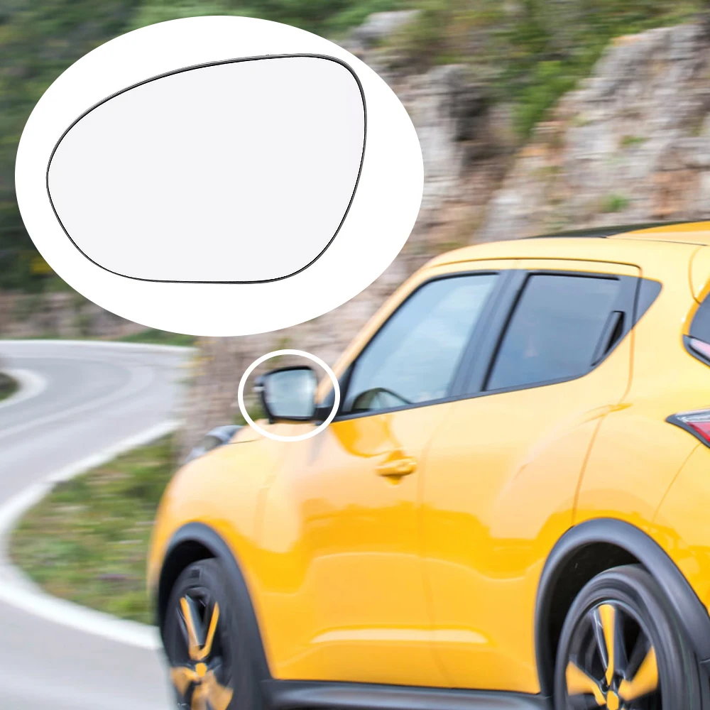 

Heated Side Mirror Glass Door Wing Rearview Mirror for Nissan Cube 2009-2014 Juke 2011-2014 963651KA1A 963661KA1A