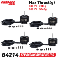SURPASSHOBBY 4PCS B4218 Brushless Motor 330KV 560KV 14 Poles 6S LIPO for FPV Freestyle  RC Airplane Drone DIY Parts