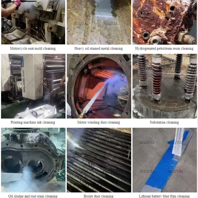 Industrial Dry Ice Blasting Cleaning Machine For Heavy Duty Applications