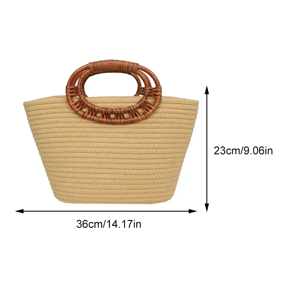 Tote Bag for Women Large Straw Beach Bag Summer Woven Tote Bags Raffia Boho Straw Handbag Purse Fashion Basket Bucket Bag 2024