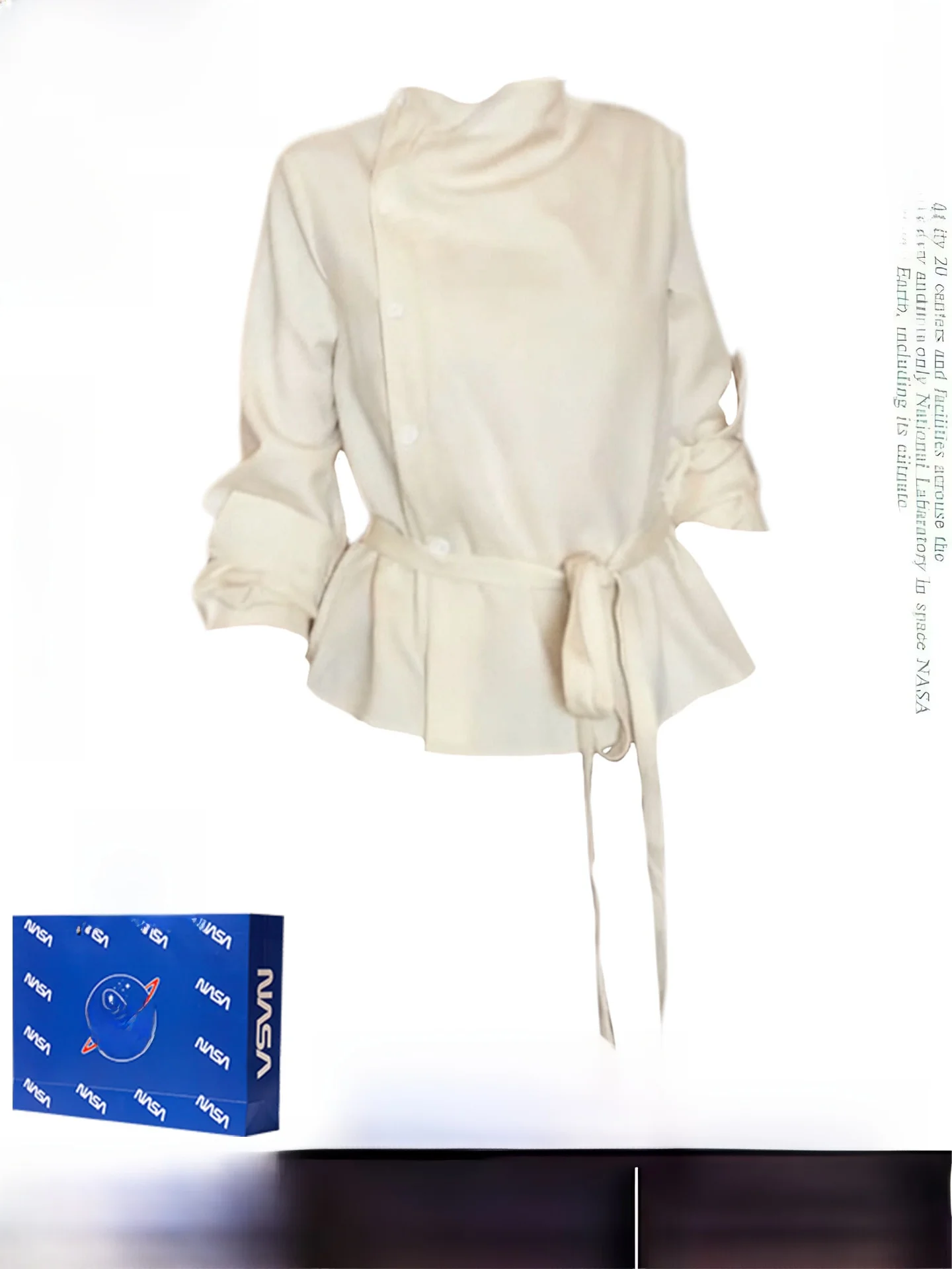 

Простая женская блузка с длинным рукавом, новинка ранней осени, с поясом на талии, белая, с эффектом высокого качества, для девочек-подростков