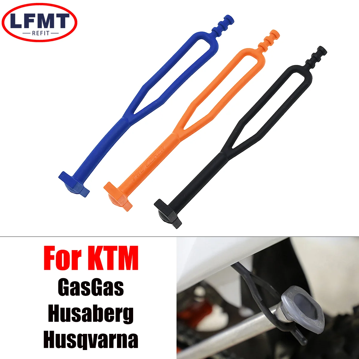 

Motocross Rubber Kickstand Side Stand Strap For KTM Husqvarna GasGas Husaberg 125 150 200 250 300 350 400 450 500 501 1998-2023