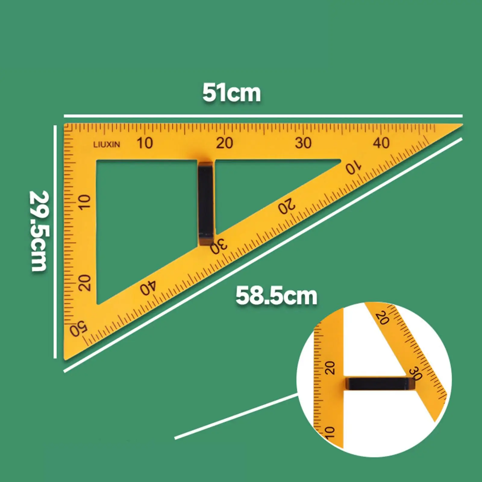 Multifunctionele lesliniaal tekening wiskunde geometrie tool voor tekeningen school