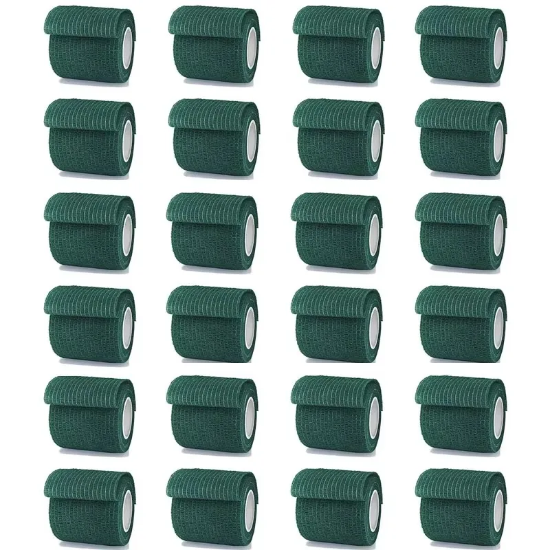 

1/6/10/12/15/20pcs Self Adhesive Elastic Bandage Sports Tattoo Kit Cohesive Tape Wrap Elastoplast For Injury Finger Wrist Ankle