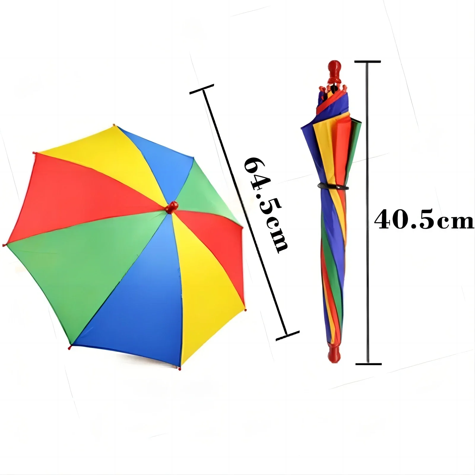 Magic Umbrella Magic Trick (40cm Length) Magic Device Silk To Four Umbrellas Stage Magic Accessory