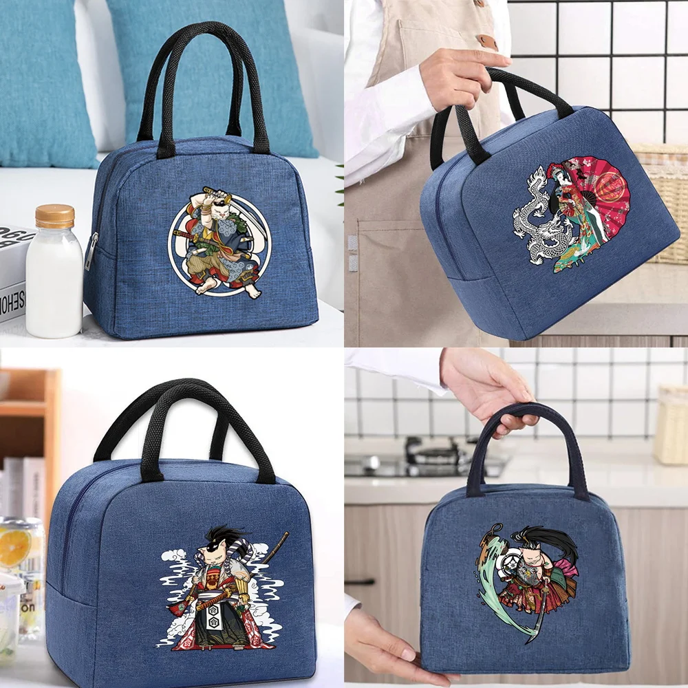 Insulated Lunch Bag Outdoor Bento Bag Lightweight Lunch Bag Unisex For Men And Women Storage Organizer For Work Trips