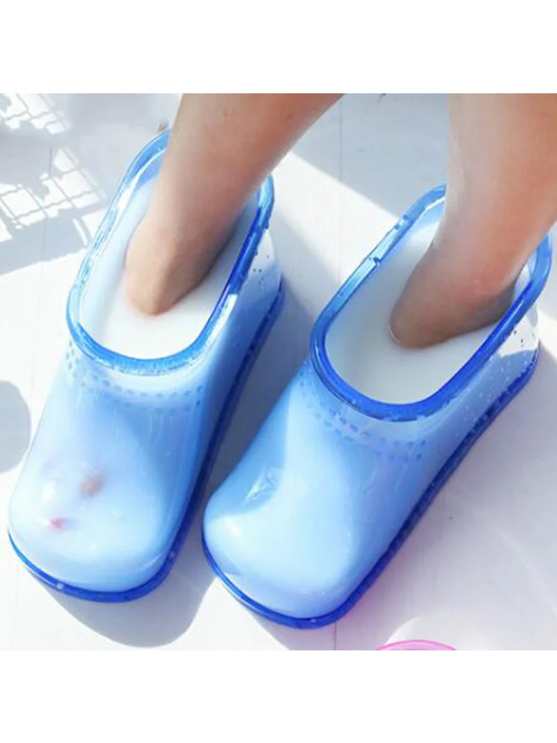 Chaussures de massage de thérapie de bain pour femmes, bottes de rinçage de relaxation, semelle d'acupoint, portable, soins des pieds à domicile, eau chaude, 2023
