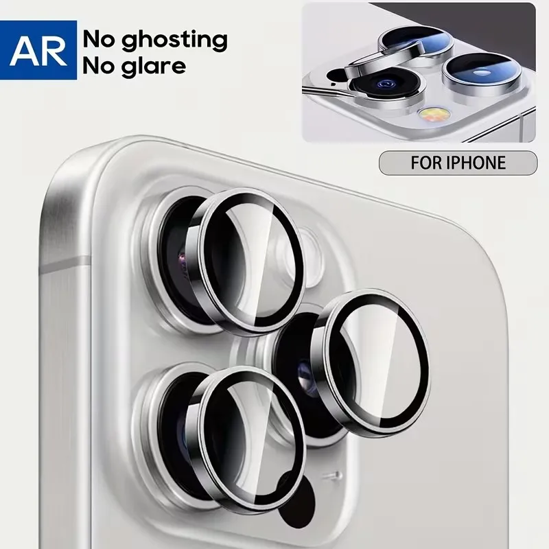

2-3Pcs Full Coverage Lens Protectors For IPhone 17 16 15 14 Pro Max Plus 17 16e Mini Camera Lens Protection