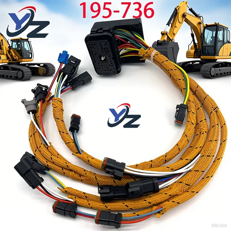 

195-7336 1957336 Engine harness for Caterpillar 3126B engine 322C 325C E325C excavator